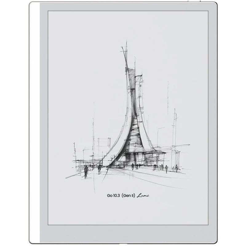 BOOX Go 10.3 Gen II – 10.3” E Ink Tablet with Adjustable Front Light, High-Resolution Display, Note-Taking & Reading Device, Eye-Friendly Paper-Like Screen for Day & Night Use