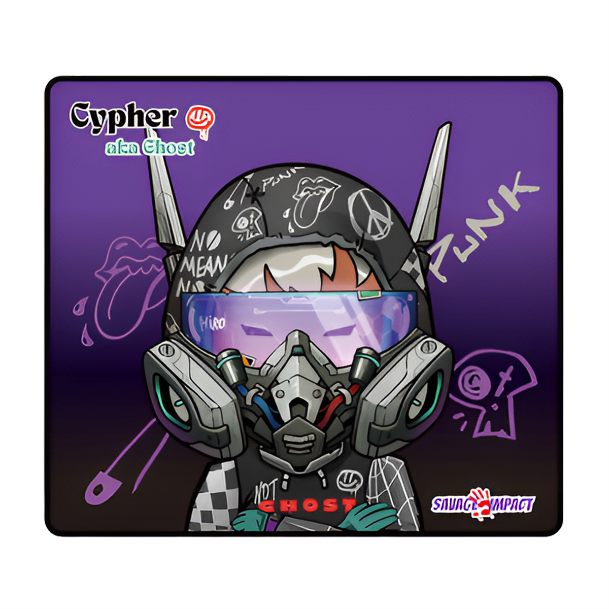 وسادة ماوس مضادة للماء Bloody BP-45W X Savage من Cypher Ghost