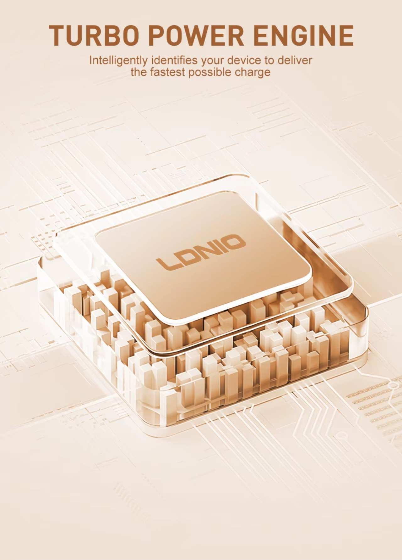 شريط طاقة LDNIO SC4408C بأربعة منافذ كهربائية + أربعة منافذ USB – كابل بطول 2 متر، بحد أقصى 2500 واط، شحن بتقنية التعرف التلقائي، حماية من التحميل الزائد