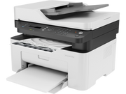 HP Laser MFP 137fnw طابعة متعددة الوظائف – طباعة، مسح ضوئي، نسخ، فاكس، ٢١ صفحة في الدقيقة، ١٢٠٠×١٢٠٠ نقطة في البوصة، وحدة تغذية تلقائية ٤٠ ورقة، واي فاي، إيثرنت، طباعة عبر الجوال
