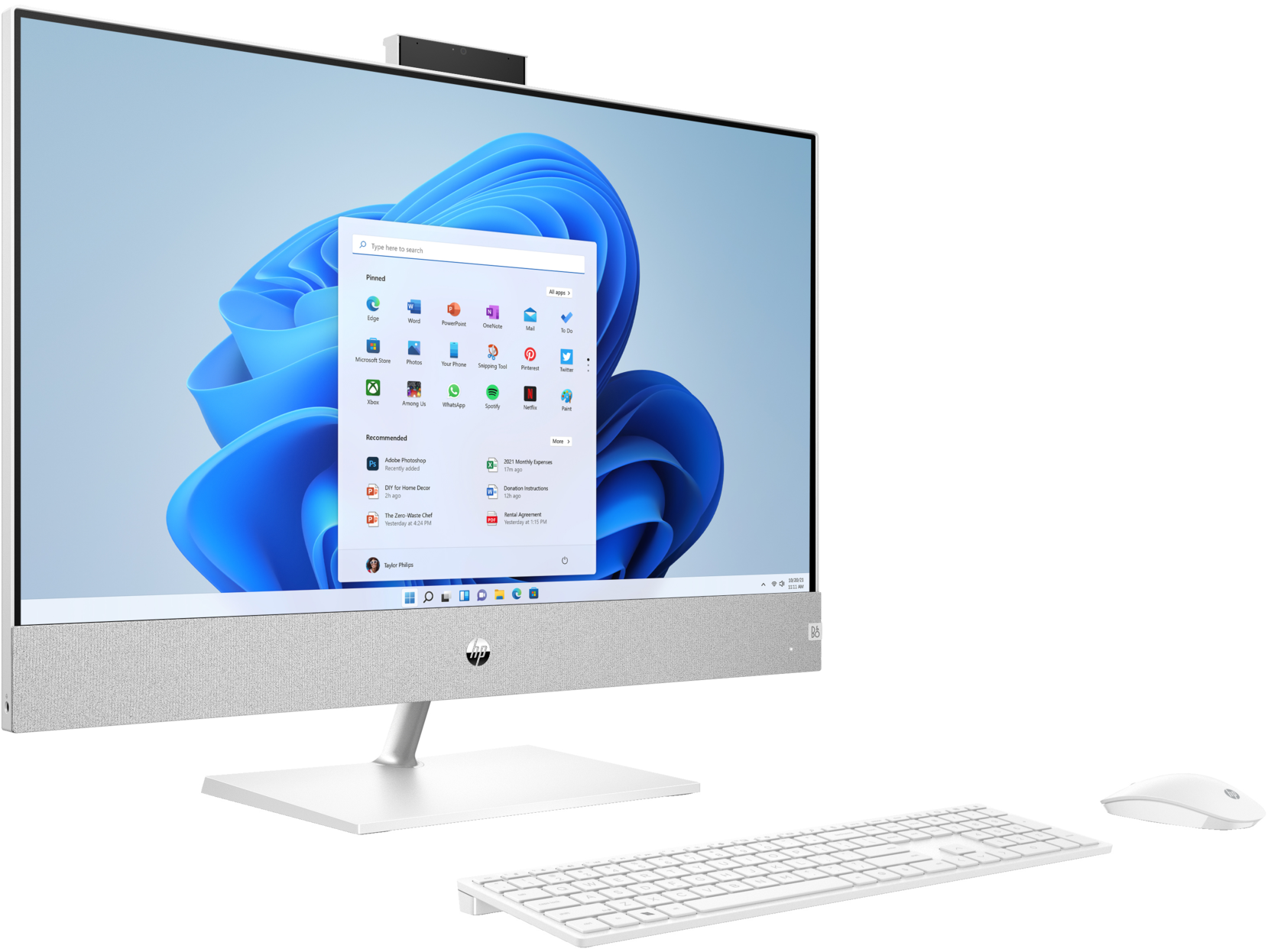 HP Pavilion 27-ca2152nh 27" AIO - Core i7-13700T - 16GB RAM - 1TB SSD - RTX 3050 4GB -  WIN PRO K