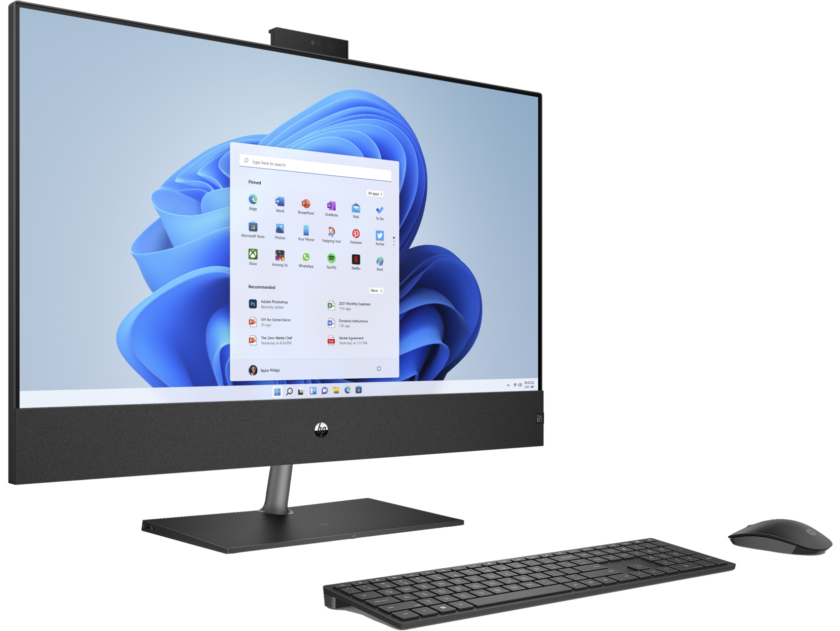 HP Pavilion 32-b1025nh 31.5" AIO - Core i7-13700T - 16GB RAM - 1TB SSD - Shared - Win Pro K (Black)