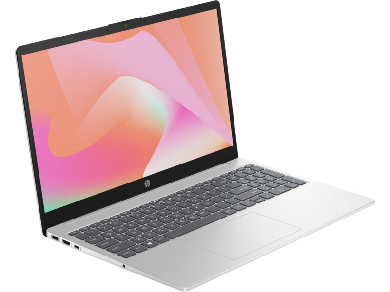 HP Laptop 15-fc0004ne   15.6" FHD - Ryzen 5 7520U - 8GB RAM - 512GB SSD - AMD Radeon - DOS (Natural silver)