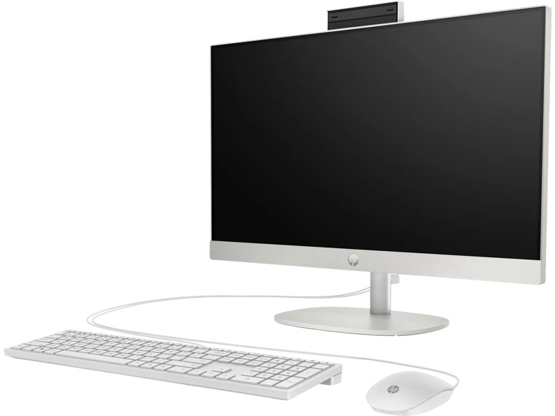 HP 24-CR0032L AIO - شاشة لمس 24 بوصة FHD 60Hz - Intel Core i5-1334U - ذاكرة وصول عشوائي (RAM) سعة 8 جيجابايت - قرص SSD سعة 512 جيجابايت - نظام تشغيل Windows 11 PRO K