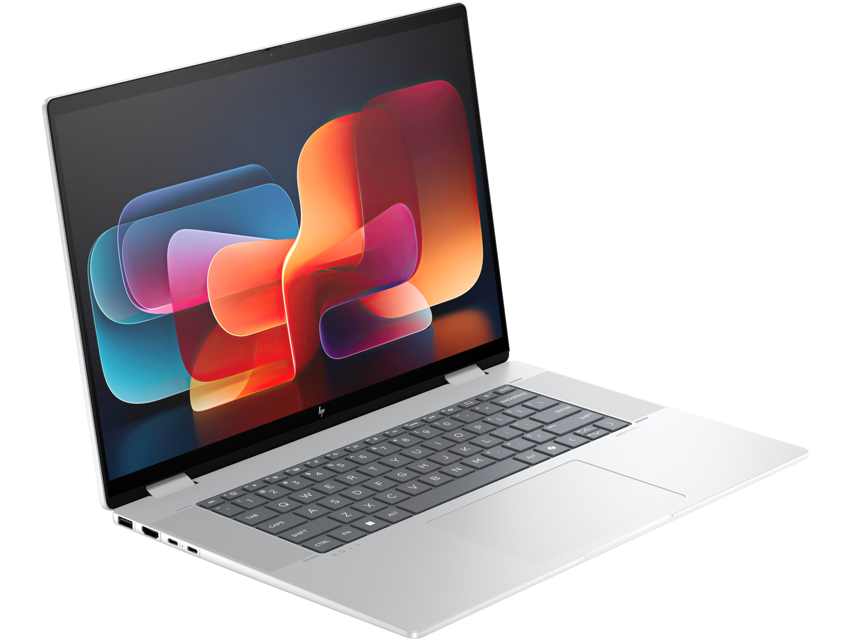 كمبيوتر محمول HP Envy x360 2 في 1 طراز 16-AC0017 بشاشة 16 بوصة بدقة WUXGA - معالج Core Ultra 7 155U - ذاكرة وصول عشوائي (RAM) سعة 16 جيجابايت - قرص SSD سعة 1 تيرابايت - نظام تشغيل Windows 11
