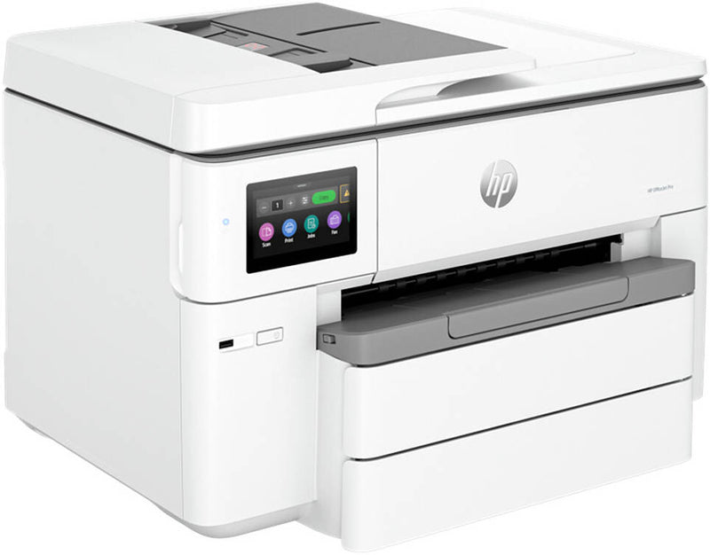 HP OfficeJet Pro 9730 Wide Format All-in-One Printer, Print, Copy, Scan, Up to 34 ppm Print Speed, Automatic Duplex Printing, Up to 4800x1200 Optimized dpi 1200x1200 Rendered dpi, White