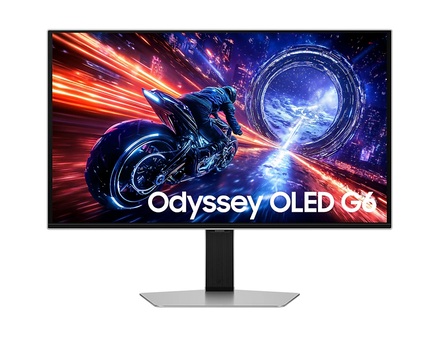 Samsung 27″ Odyssey OLED G6 (LS27FG600) – QHD 2560×1440, 500 Hz, 0.03 ms, OLED, FreeSync Premium Pro, Glare-Free