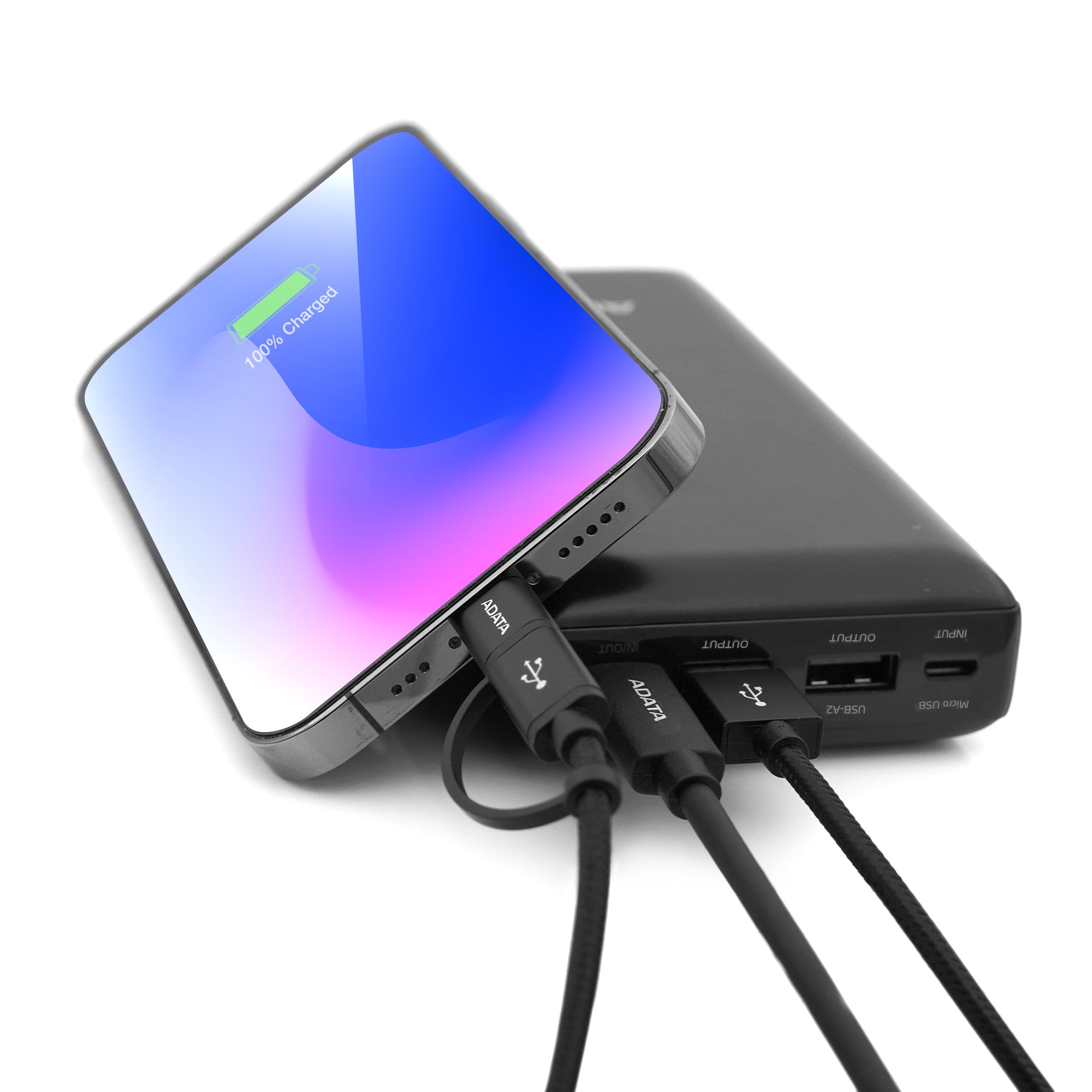 ADATA C20 Power Bank 20000 mAh Robust Power for 3-Device Charging