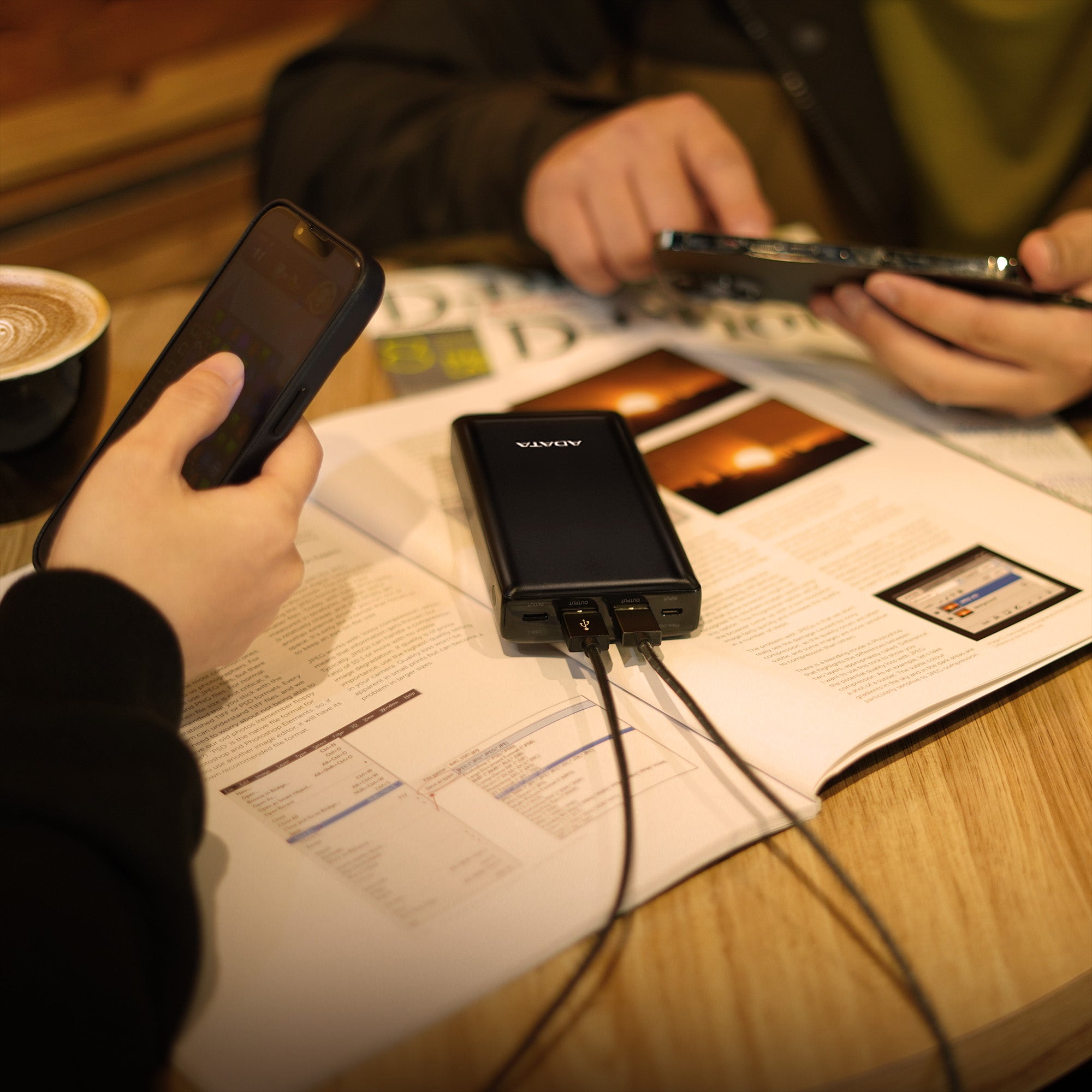 ADATA C20 Power Bank 20000 mAh Robust Power for 3-Device Charging