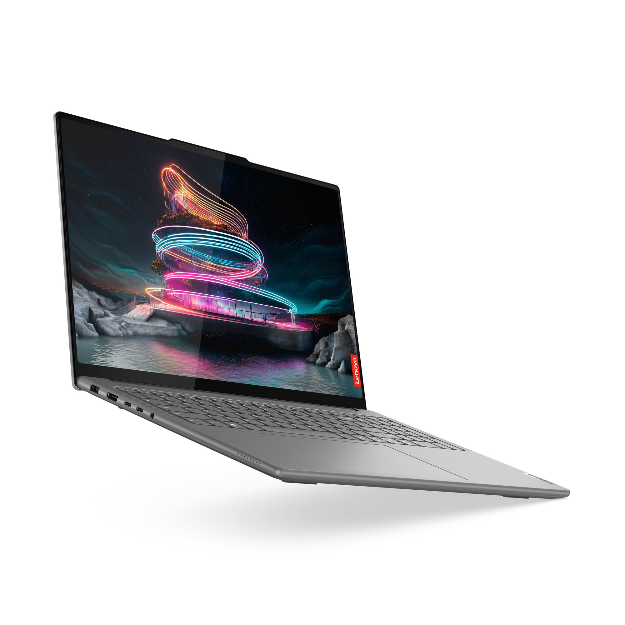 لينوفو Yoga Pro 9 16IMH9 شاشة 16 بوصة 3.2K لابتوب - Core Ultra 7 155H - ذاكرة 16 جيجابايت - قرص SSD بسعة 1 تيرابايت - NVIDIA GeForce RTX 4050 6GB - ويندوز 11 (رمادي لونا)