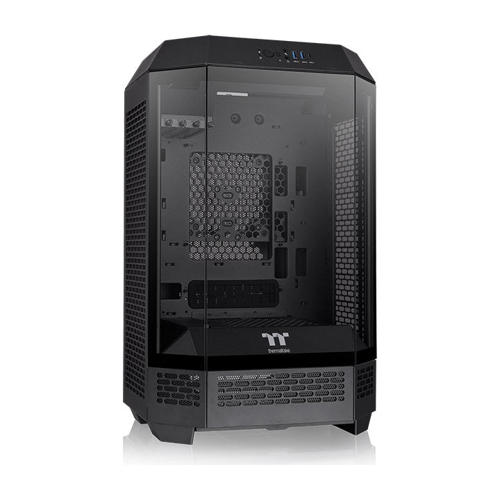 Thermaltake Tower 300 Micro-ATX Case; 2x140mm CT Fan Included; Support Up to 420mm Radiator; Optional Chassis Stand Kit Allows Horizontal Display