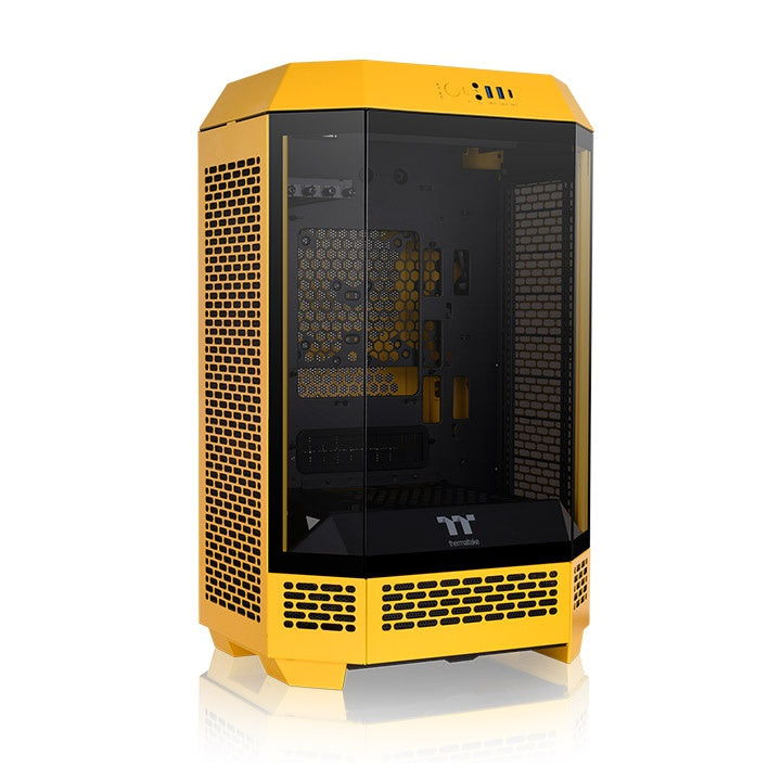 Thermaltake Tower 300 Micro-ATX Case; 2x140mm CT Fan Included; Support Up to 420mm Radiator; Optional Chassis Stand Kit Allows Horizontal Display