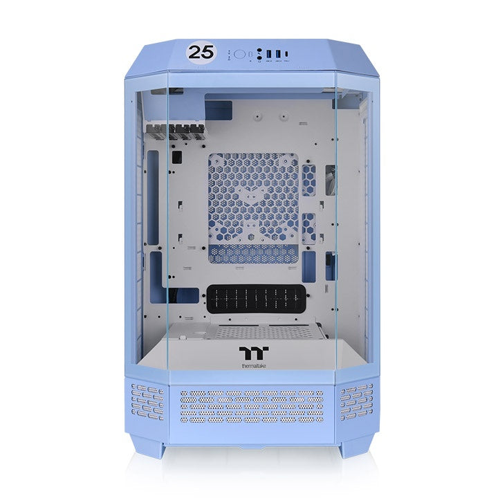 Thermaltake Tower 300 Micro-ATX Case; 2x140mm CT Fan Included; Support Up to 420mm Radiator; Optional Chassis Stand Kit Allows Horizontal Display