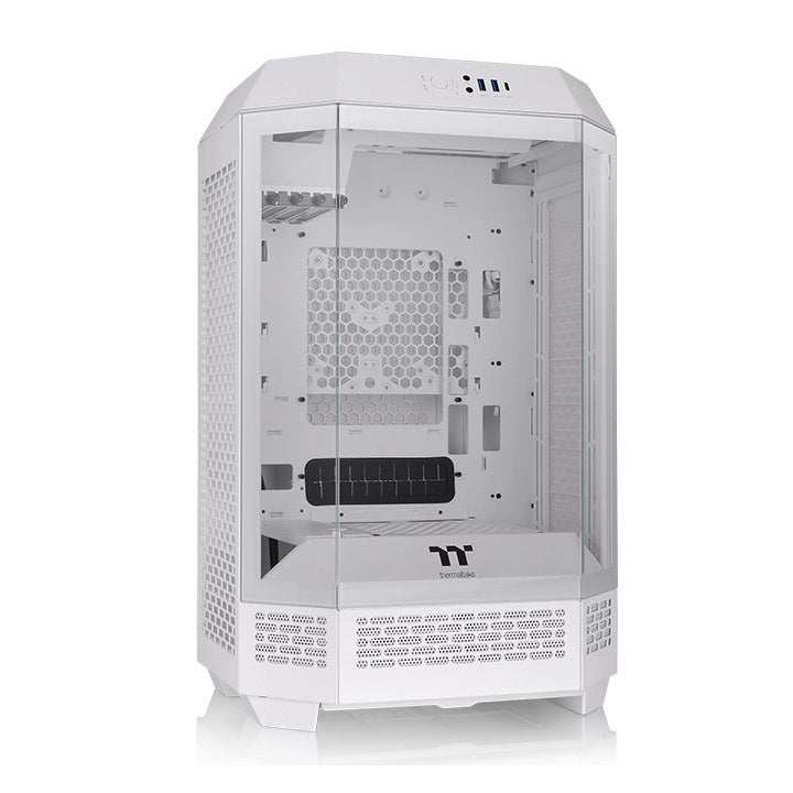 Thermaltake Tower 300 Micro-ATX Case; 2x140mm CT Fan Included; Support Up to 420mm Radiator; Optional Chassis Stand Kit Allows Horizontal Display