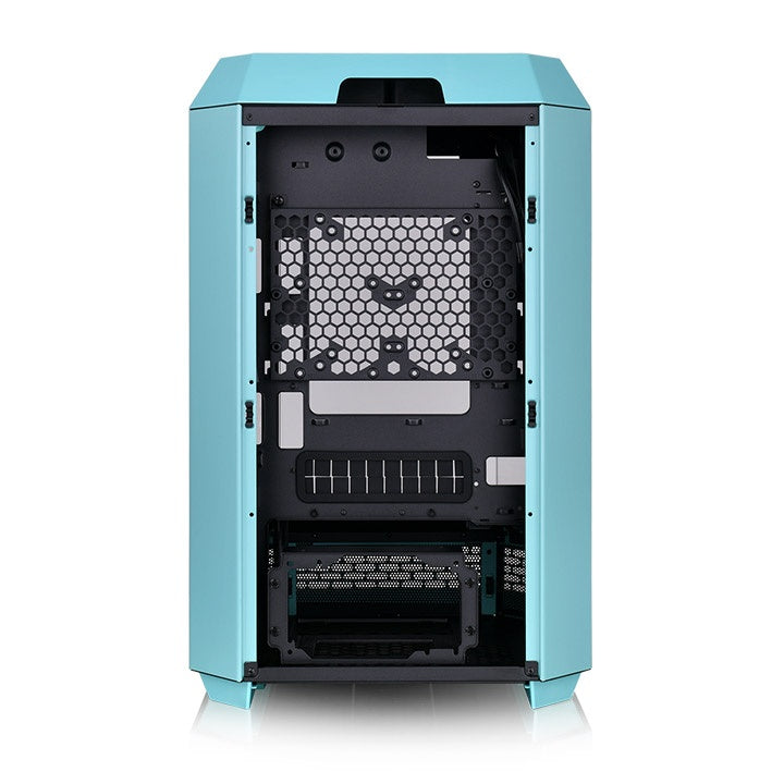 Thermaltake Tower 300 Micro-ATX Case; 2x140mm CT Fan Included; Support Up to 420mm Radiator; Optional Chassis Stand Kit Allows Horizontal Display