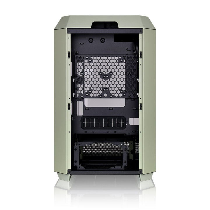 Thermaltake Tower 300 Micro-ATX Case; 2x140mm CT Fan Included; Support Up to 420mm Radiator; Optional Chassis Stand Kit Allows Horizontal Display