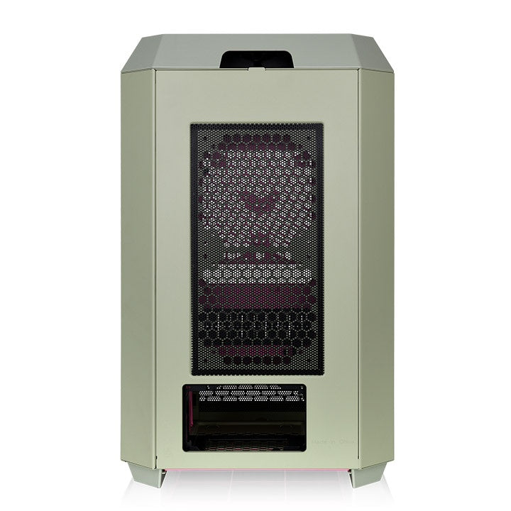 Thermaltake Tower 300 Micro-ATX Case; 2x140mm CT Fan Included; Support Up to 420mm Radiator; Optional Chassis Stand Kit Allows Horizontal Display