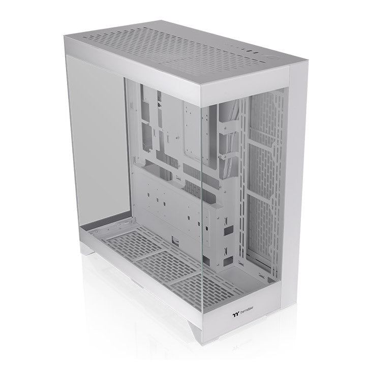 Thermaltake CTE E550 TG Mid Tower ATX Case; 3 Tempered Glass Panels; Hidden-Connector Motherboard Support; Three-Way VGA Installations; Dual Chamber Design