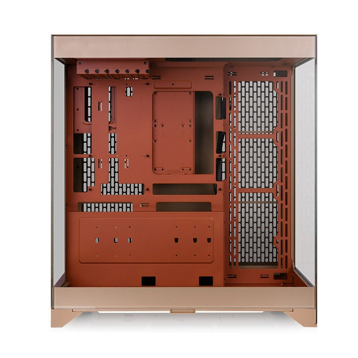 Thermaltake CTE E550 TG Mid Tower ATX Case; 3 Tempered Glass Panels; Hidden-Connector Motherboard Support; Three-Way VGA Installations; Dual Chamber Design