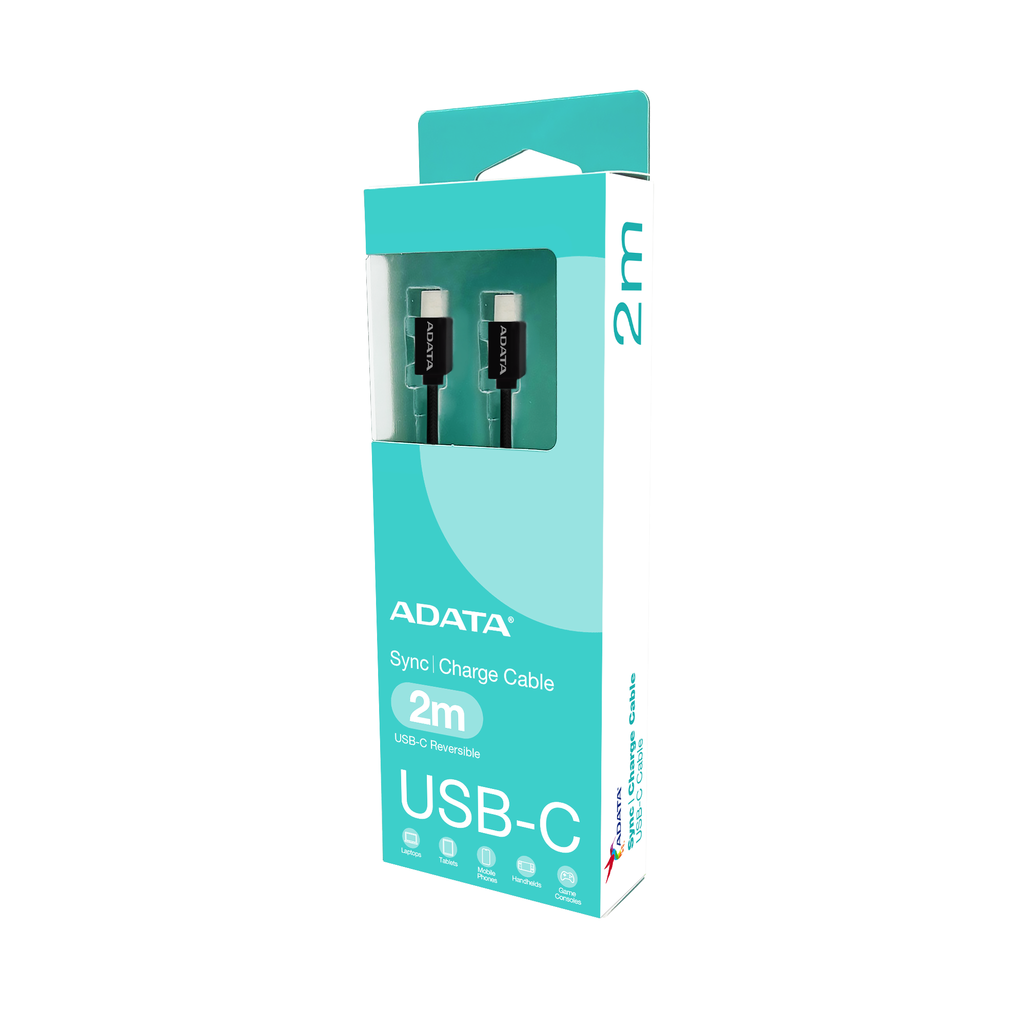 ADATA USB-C to USB-C 3.2 Gen 2 Aluminum Cable - 2m
