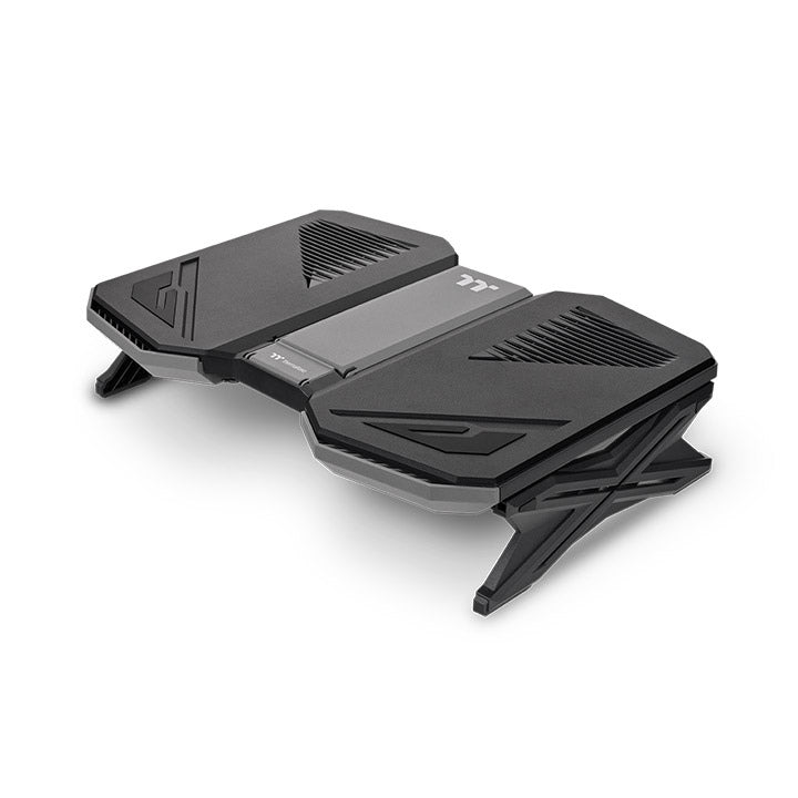Thermaltake “Massive Air” Notebook Stand – Adjustable (15°–45°), MagSafe Phone Holder, Drawer, Supports Up to 10 kg, 409×301×43 mm