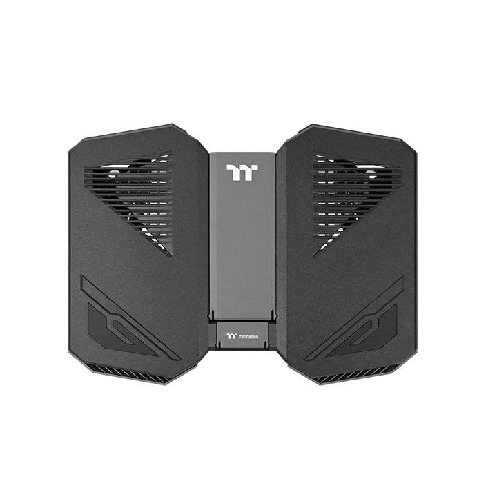 Thermaltake “Massive Air” Notebook Stand – Adjustable (15°–45°), MagSafe Phone Holder, Drawer, Supports Up to 10 kg, 409×301×43 mm