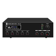 CMX 60W Tabletop Mixer Amplifier with USB/Bluetooth/ FM, 3 Mic, 2 Aux, 70V/100V/4-16 Ohm.