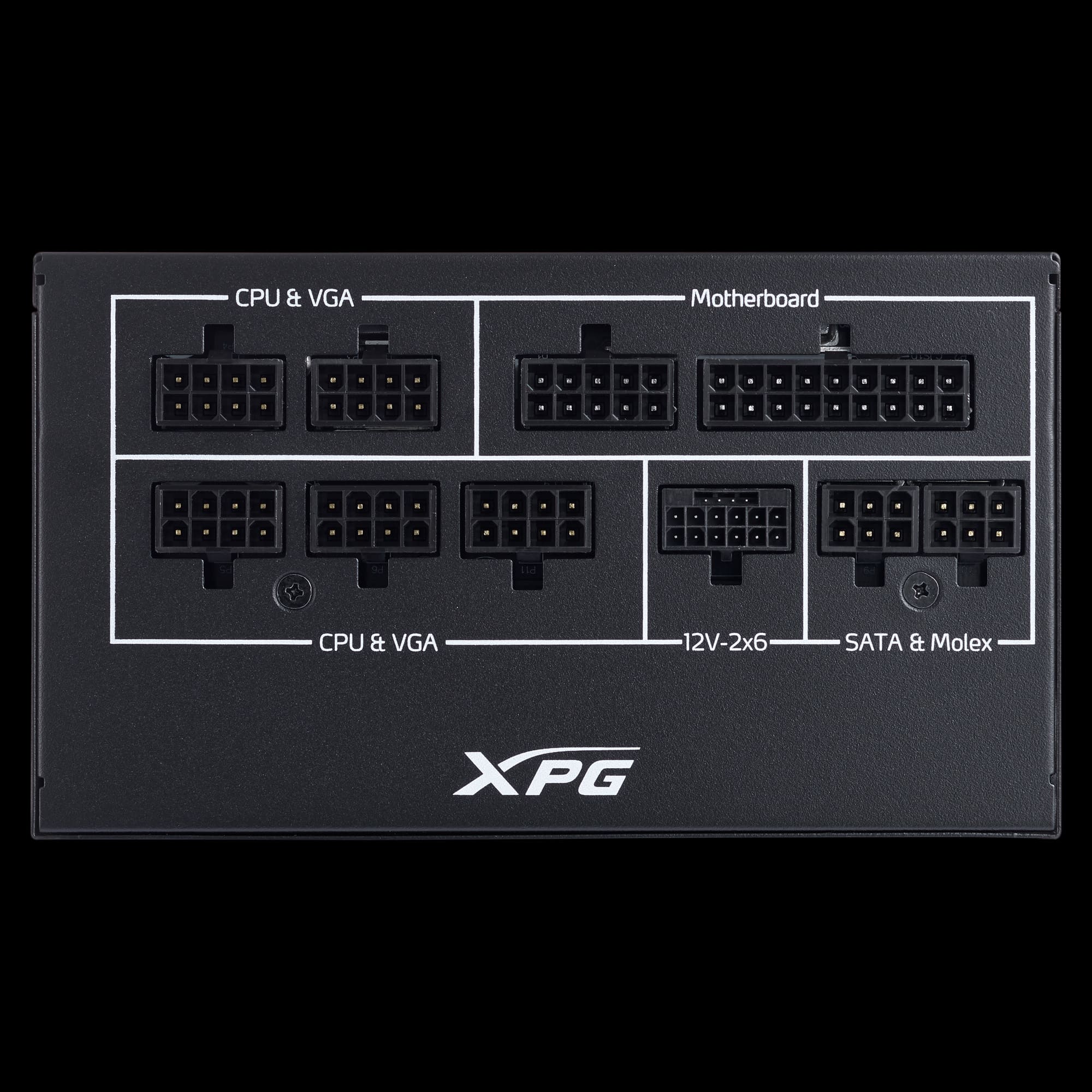 وحدة إمداد الطاقة XPG CORE REACTOR II VE 750W - 80 PLUS GOLD ATX 3.1، DC-to-DC، وحدات كاملة، موصل GPU 12V-2×6