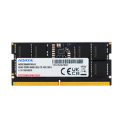 ADATA DDR5 SO-DIMM Memory Module – 6400 MT/s, 1.1 V, Built-In PMIC & On-Die ECC, 16GB Laptop RAM