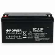 بطارية آي باور AGM قابلة لإعادة الشحن 12V 150Ah - بطارية رصاص حمضية محكمة الإغلاق وعميقة الدورة لأنظمة UPS والطاقة الشمسية والطاقة الاحتياطية وتخزين الطاقة