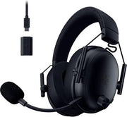 سماعة رأس الألعاب اللاسلكية Razer BlackShark V3، مزودة بسماعات TriForce بحجم 50 مم، صوت مكاني THX، ميكروفون HyperClear، بطارية تدوم 70 ساعة، تصميم خفيف الوزن للألعاب الإلكترونية، متوافقة مع منصات متعددة (الكمبيوتر الشخصي/PS5/Xbox/الهاتف المحمول)
