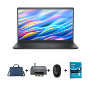 DELL DC15250 Laptop - 15.6" FHD 60Hz - Intel Core i5-1334U - 8GB RAM - 512GB SSD - Shared - WIN 11 PRO K + HP Smart Tank 581 Wireless All-in-One Printer + Bag + Mouse + Security Software Bundle