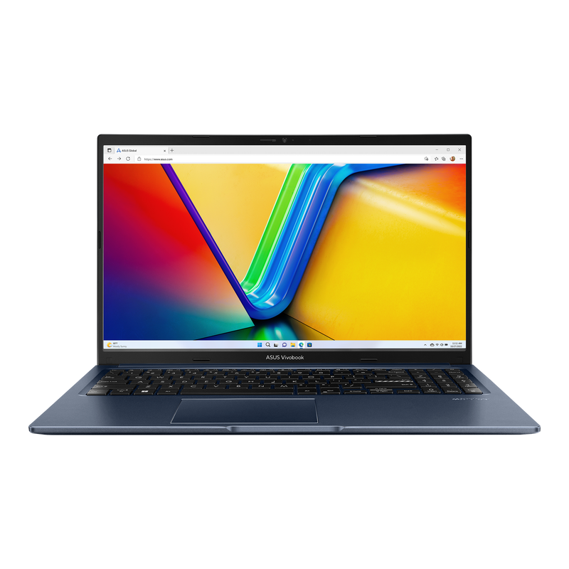 ASUS Vivobook لاب توب X1502ZA-BQ1743W - Core i7-12700H - 8 جيجا رام - 512 جيجا SSD - مشترك - WIN 10 PRO K (أزرق هادئ)