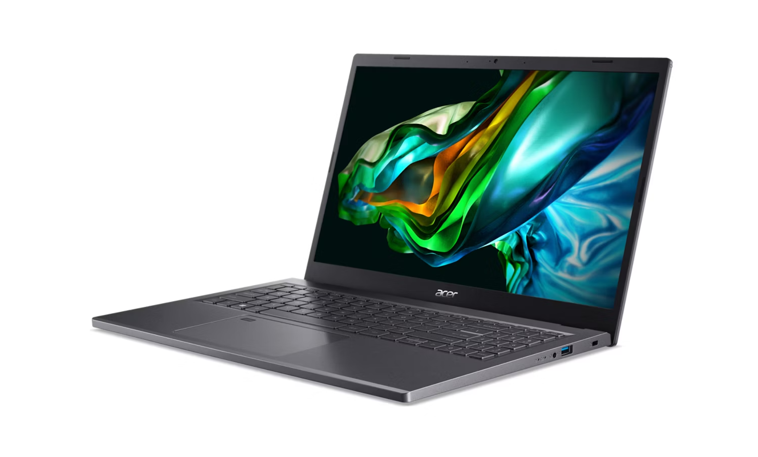لابتوب Acer Aspire 5 مقاس 15 بوصة - معالج Core i5-13420H - ذاكرة وصول عشوائي (RAM) سعة 8 جيجابايت - قرص SSD سعة 512 جيجابايت - نظام تشغيل Windows 10 Pro K