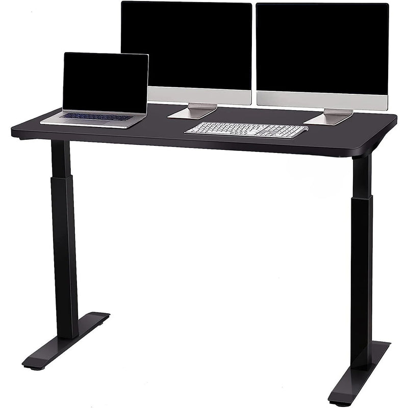 Avetron Electric Single Motor Sit Stand Automatic Height Adjustable Office Home PC Gaming Desk Table