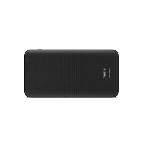 Hama PD10 10000 mAh Power Pack – Fast Charging Portable Power Bank with USB-C & USB-A Outputs, PD & Quick Charge Support, LED Indicator