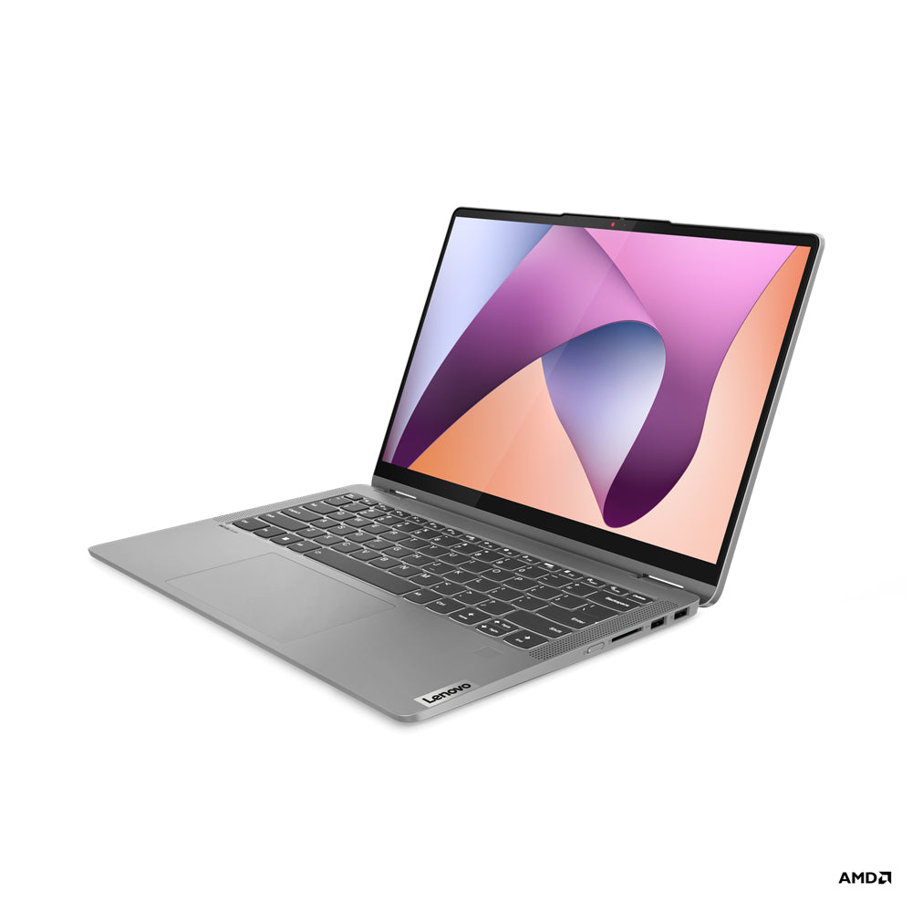 لاب توب Lenovo IdeaPad Flex 5 14ABR8 مقاس 14 بوصة - Ryzen 7-7730U - رام 16 جيجابايت - SSD 512 جيجابايت - مشترك - ويندوز 11 (رمادي قطبي)
