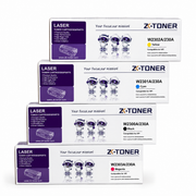 خرطوشة حبر متوافقة تجارية ZK-TONER 230A W2300A/W2301A/W2302A/W2303A عبوة 4 قطع – أسود، سماوي، أصفر وأرجواني لطابعات HP Color LaserJet Pro 4203 وسلسلة MFP 4303