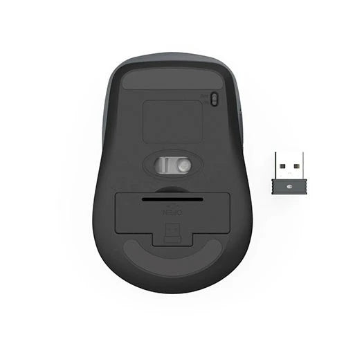 Hama WM‑450 Multi‑Device Wireless Mouse – 7‑Button Optical Mouse with Radio & Bluetooth®, Adjustable DPI, Stowable USB‑A Receiver & Eco‑Friendly Design