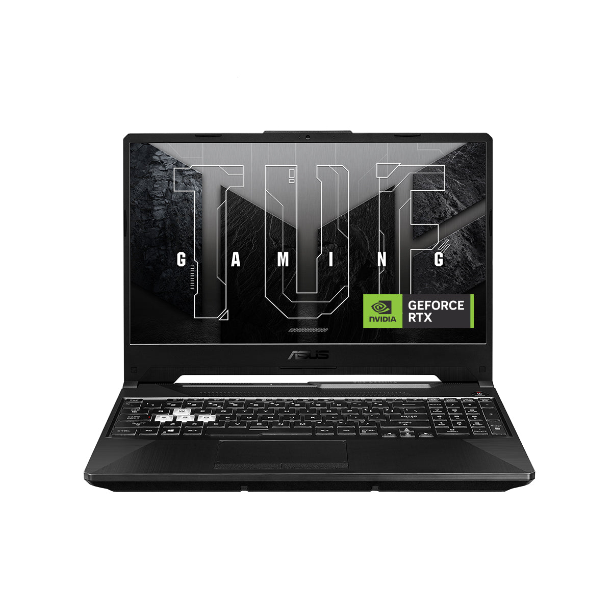 حاسوب محمول ASUS TUF Gaming A15 - شاشة 15.6 بوصة FHD 144Hz - معالج AMD Ryzen 7 7445HS - ذاكرة 16 جيجابايت رام - تخزين 512 جيجابايت SSD - بطاقة رسومات NVIDIA GeForce RTX 3050 بسعة 4 جيجابايت - نظام تشغيل ويندوز 11 برو K