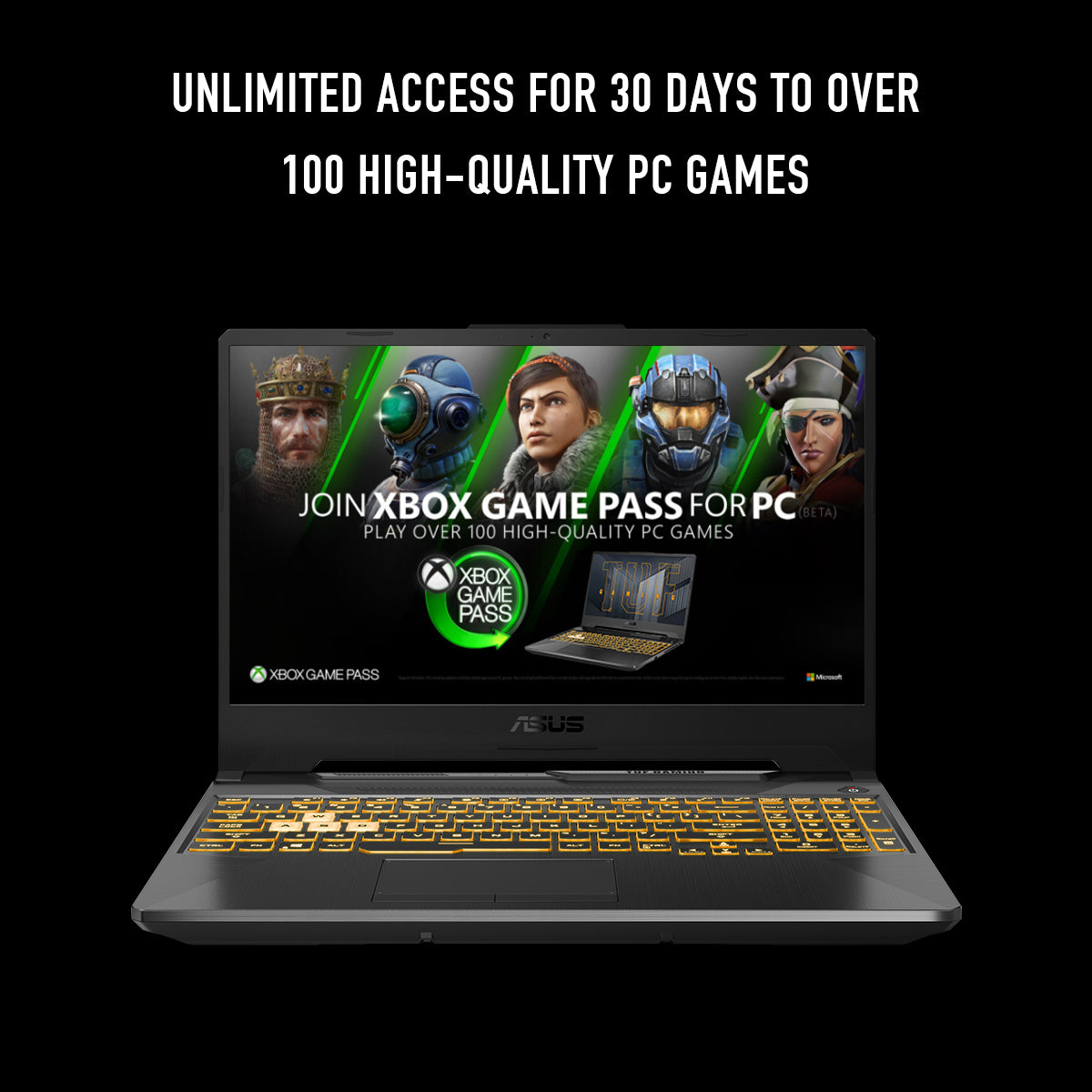 حاسوب محمول ASUS TUF Gaming A15 - شاشة 15.6 بوصة FHD 144Hz - معالج AMD Ryzen 7 7445HS - ذاكرة 16 جيجابايت رام - تخزين 512 جيجابايت SSD - بطاقة رسومات NVIDIA GeForce RTX 3050 بسعة 4 جيجابايت - نظام تشغيل ويندوز 11 برو K