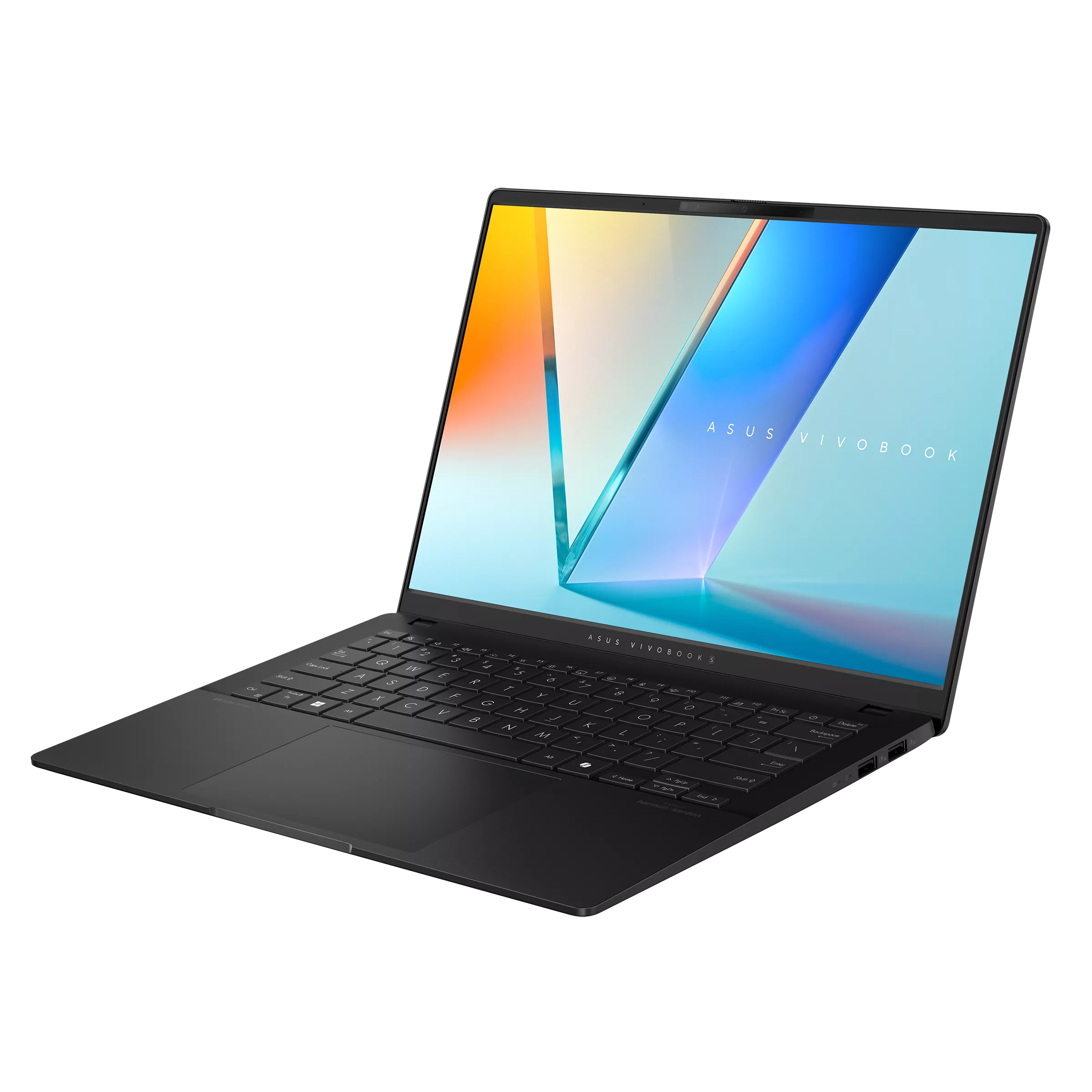 حاسوب محمول آسوس فيفو بوك S14 S5406SA-PP073W بشاشة 14 بوصة OLED بدقة 3K، معالج كور ألترا 7 256V - ذاكرة وصول عشوائي 16 جيجابايت - قرص تخزين صلب 1 تيرابايت من نوع الحالة الصلبة - بطاقة رسومات مشتركة - نظام ويندوز 11 (أزرق ضبابي)