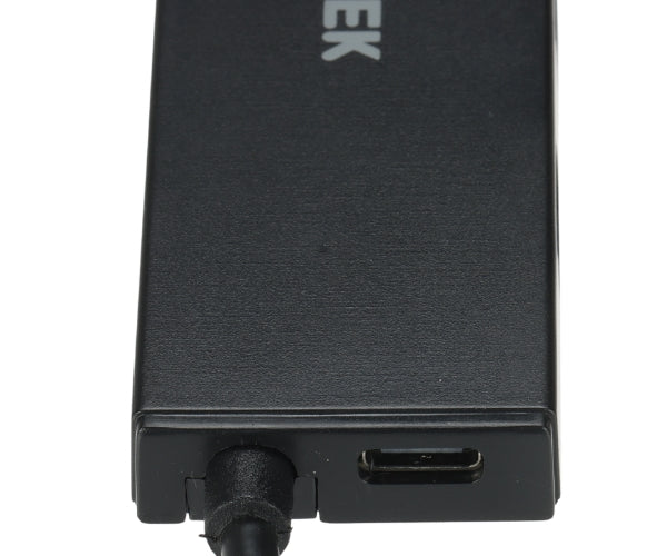 موزع USB 3.0 من UNITEK – موزع متعدد المنافذ USB-A بأربعة منافذ مع مدخل طاقة USB-C، مؤشر LED، تصميم مدمج، دعم شحن 5 فولت/2 أمبير