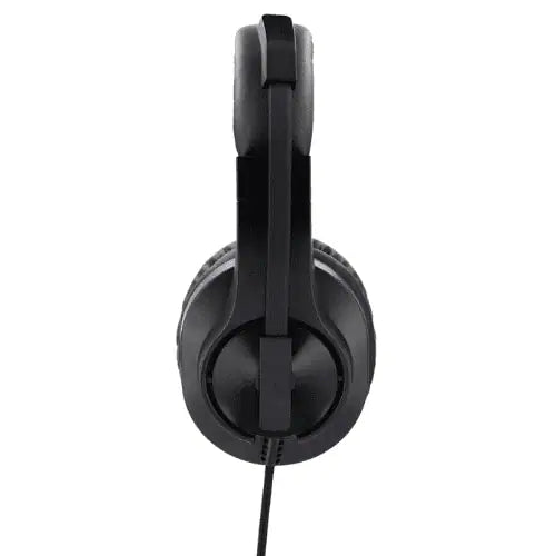 Hama 139926 HS-P350 Stereo PC Office Headset , 40mm Drivers | Flexible Omnidirectional Microphone , 3.5mm Jack , Volume Control & Mic Mute , 2m Cable – Black