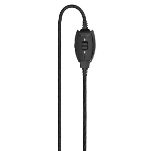 Hama 139926 HS-P350 Stereo PC Office Headset , 40mm Drivers | Flexible Omnidirectional Microphone , 3.5mm Jack , Volume Control & Mic Mute , 2m Cable – Black