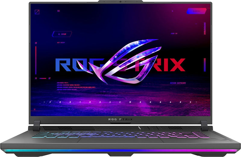 ASUS ROG Strix G16 G614JI-N3263 لاب توب 16 بوصة FHD+ 165 هرتز - Core i7-13650HX - 16 جيجا رام - 512 جيجا SSD - RTX 4070 8 جيجا - WIN 10 PRO K