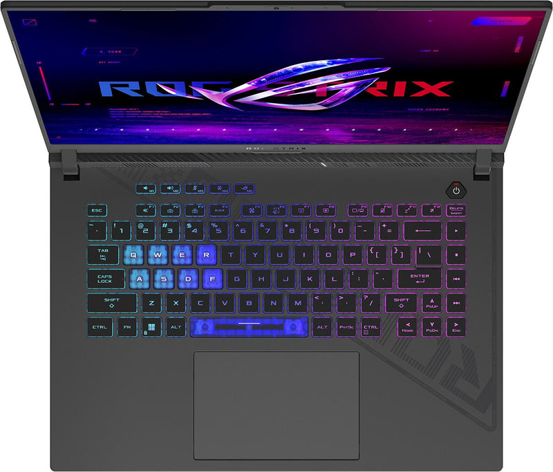 ASUS ROG Strix G16 G614JI-N3263 لاب توب 16 بوصة FHD+ 165 هرتز - Core i7-13650HX - 16 جيجا رام - 512 جيجا SSD - RTX 4070 8 جيجا - WIN 10 PRO K