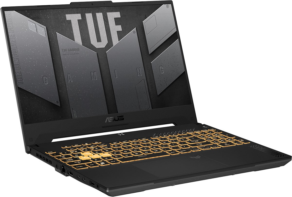 Asus TUF F15 FX607VU-RL048 - ‏16 بوصة FHD ‏144Hz - Intel Core 5 210H - ذاكرة RAM بسعة 16GB - SSD بسعة 512GB - NVIDIA GeForce RTX 4050 بسعة 6GB - WIN 11 PRO K