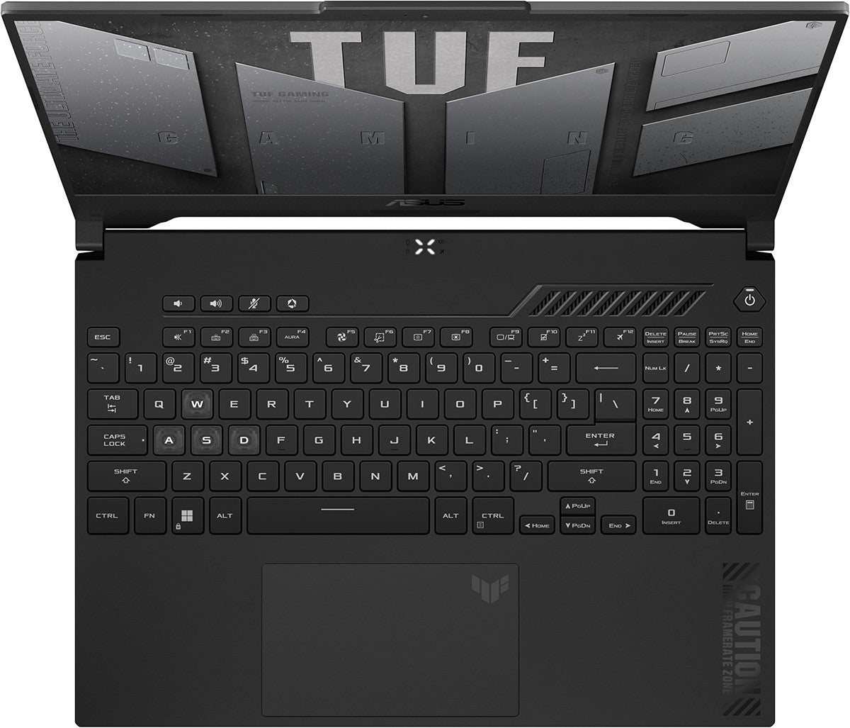 Asus TUF F15 FX607VU-RL048 - ‏16 بوصة FHD ‏144Hz - Intel Core 5 210H - ذاكرة RAM بسعة 16GB - SSD بسعة 512GB - NVIDIA GeForce RTX 4050 بسعة 6GB - WIN 11 PRO K