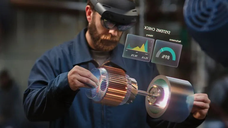 تقنية الواقع المختلط Microsoft HoloLens 2 للأعمال